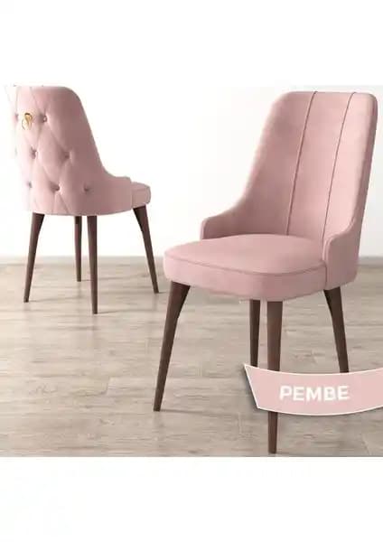 Canisa Concept Enoa Serisi Gürgen Ayaklı Modern ve Şık Oturma Sandalyesi