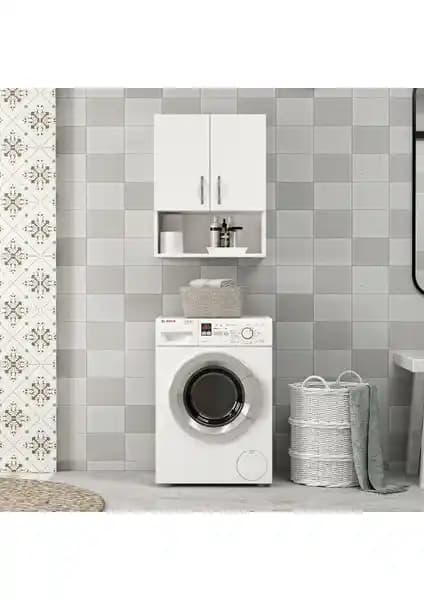 Cantek Dizayn Voda Beyaz Banyo Dolabı Modern ve Şık Tasarımıyla Kullanıcı Memnuniyeti Sağlar