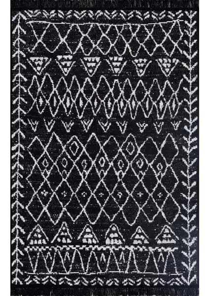 Caretta Home Çift Taraflı Mistik Desenli Dokuma Kilim Modern ve Dayanıklı Dekorasyon Ürünü