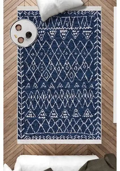 Caretta Home Saçaklı Çift Taraflı Mistik Desenli Dokuma Kilim Özellikleri ve Dekorasyona Katkısı