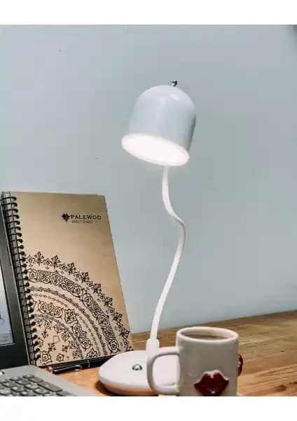 Cata Ct-8440 Berlin Beyaz Şarjlı Masa Lambası: Modern ve Pratik Aydınlatma Çözümü