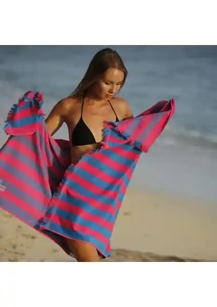 Çevre Dostu ve Fonksiyonel Plaj Havlusu Green Petition Maris Azure Ürünü Özellikleri