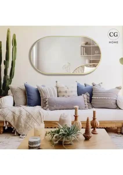 Cg Home Model Alfa Dekoratif Ayna Modern ve Şık Tasarım ile Ev Dekorasyonunuza Zarif Dokunuş