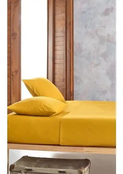 Colorpool Go Earth Hardal Rengi Nevresim Takımı: Doğal ve Şık Tasarım ile Rahat Uyku Deneyimi