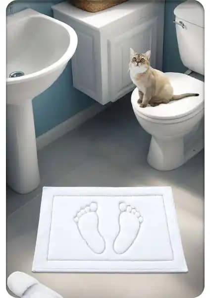 Cotton Crafty %100 Pamuk Dokuma Banyo Paspası: Doğal ve Sürdürülebilir Konfor ve Estetik