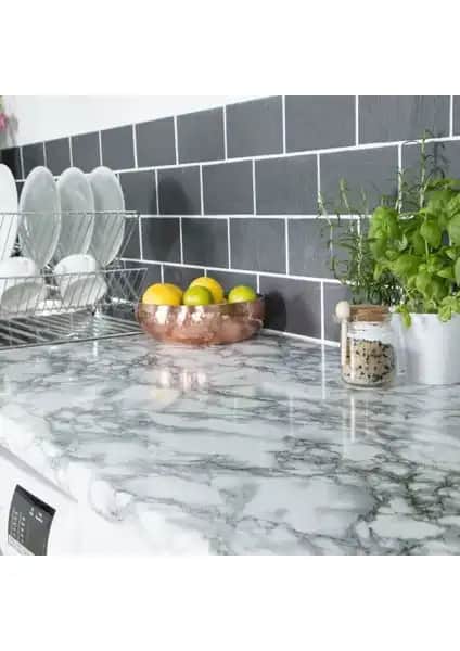 D-C-Fix 346-0047 Mermer Desen Kendinden Yapışkanlı Folyo ile Modern Mekanlar Yaratın