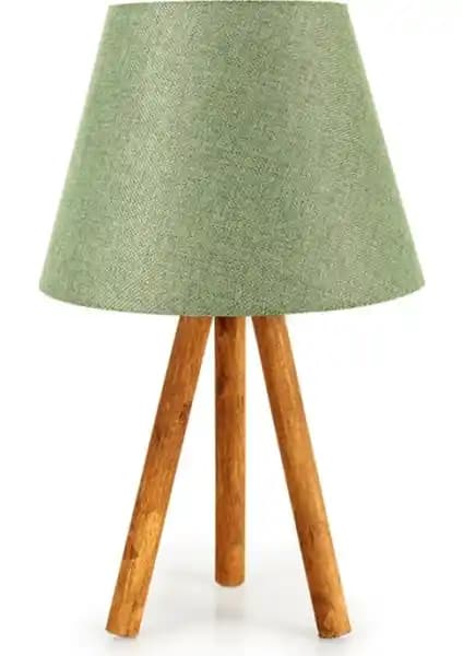 D-Light Tripod Masa Lambası Yeşil: Modern ve Doğal Tasarım ile Şık Aydınlatma Çözümü