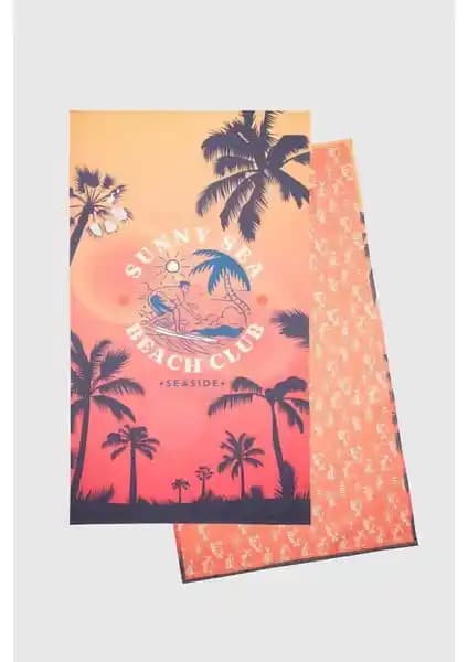 D'S Damat Kırmızı Plaj Havlusu: Şık ve Pratik Yaz Tatili Aksesuarı