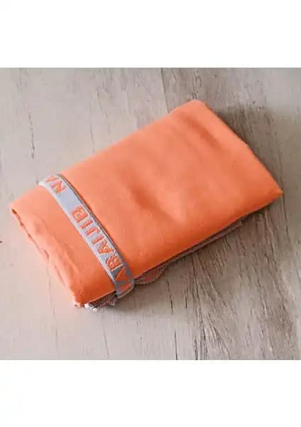 Decathlon Nabaiji Mikrofiber Havlu L Boy Turuncu Hafif ve Hızlı Kuruyan Spor ve Seyahat İçin