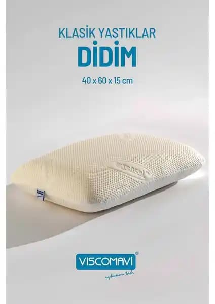 Didim Serisi Viscomavi Ortopedik Visco Yastık Sağlıklı ve Konforlu Uyku İçin Tasarlandı
