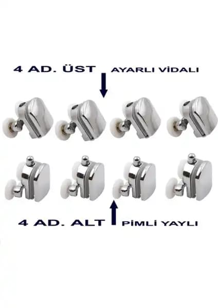 Dizayn Duşakabin Cam Kabin Tekerleği 8'li Takım Detaylı İnceleme ve Kullanıcı Yorumları