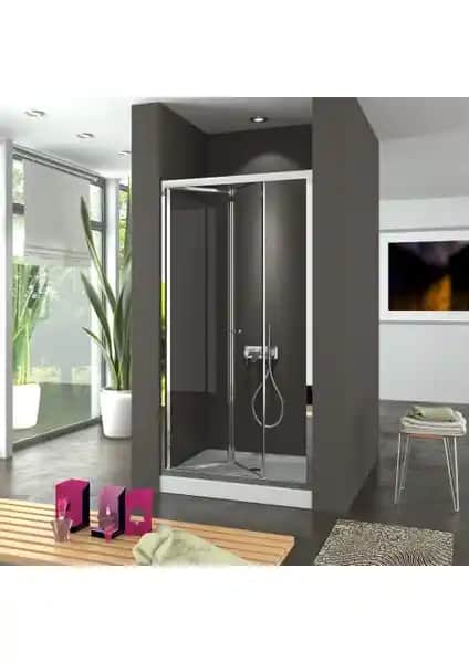 Durul Duşakabin Ön Cephe Katlanır Akordion Kapı Modern ve Dayanıklı Tasarım