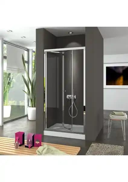 Durul Duşakabin Ön Cephe Katlanır Akordion Kapı Modern ve Dayanıklı Tasarım