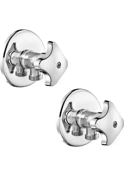 E.C.A Filtreli Taharet Ara Musluk 2'li: Hijyen ve Kolay Kullanım İçin Uygun Tasarım