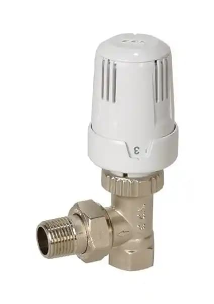 E.C.A TRV4 Köşe Tipi Termostatik Radyatör Vanası: Yüksek Performans ve Güvenilirlik