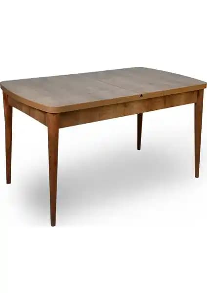 Efe -1004 Ceviz Kelebek Açılır Ahşap Yemek Masası: Estetik ve Fonksiyonellik Bir Arada