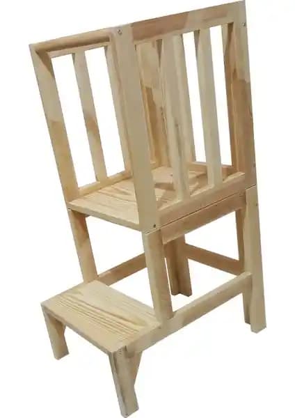 El Yapımı Montessori Öğrenme Kulesi: Güvenli ve Çok Amaçlı Çocuk Eğitim Aracı