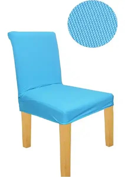 Elgeyar Bal Peteği Likra Kumaşlı Sandalye Örtüsü Modern ve Şık Tasarım