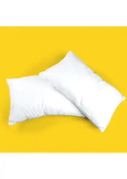 Elyaf Sepeti 2'li Boncuk Silikon Elyaf Dolgulu Yastıklar ile Konfor ve Estetik Bir Uyku Deneyimi