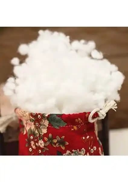 Elyaf Sepeti Boncuk Elyaf Silikonlu 5 kg Vakumlu Dolgu Malzemesi