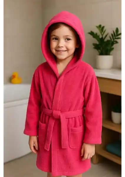 Ender Home CottonVerse Çocuk ve Genç Kapşonlu Bornozları Yüksek Kalite ve Konfor Sunar