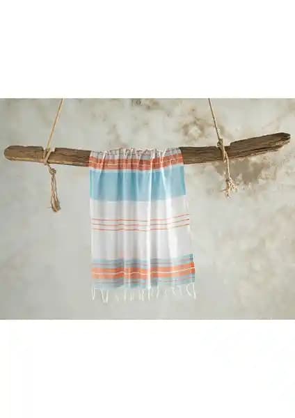 English Home Dolly Çizgili Peştamal: Modern ve Şık Pamuklu Plaj ve Hamam Havlusu