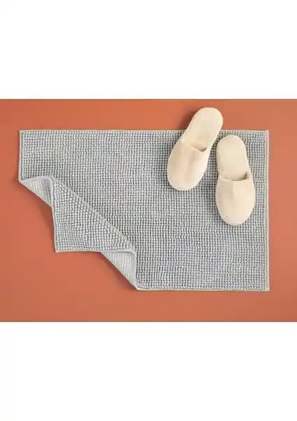 English Home Paige Polyester Banyo Paspası 50x80 cm, Su Emici ve Kaymaz Tasarım