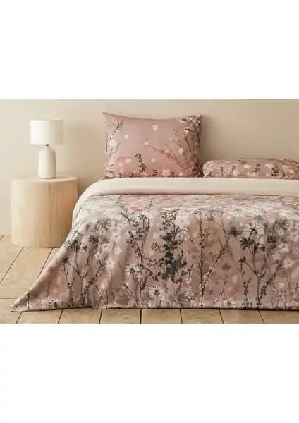 English Home Sweet Spring Gül Kurusu Çift Kişilik Nevresim Takımı Estetik ve Konfor Sunar