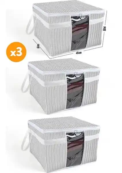 Esti Pencereli Hava Geçirgen Kazak Hurcu: Modern, Pratik ve Şık Depolama Çözümü