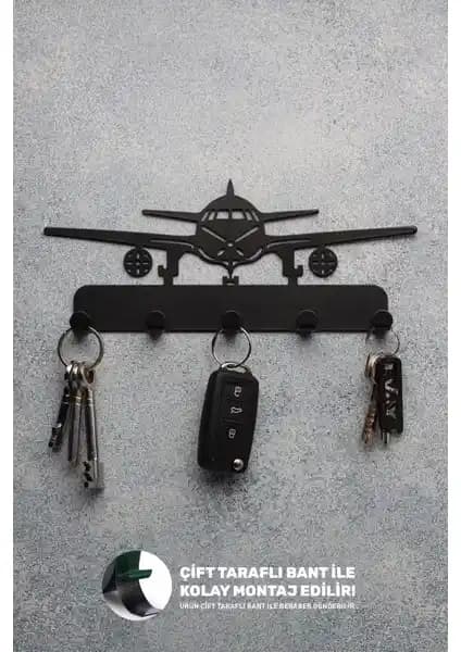 Evay Metal Dekoratif Anahtarlık Askısı: Dayanıklı ve Şık İç Mekan Dekorasyonu Çözümü