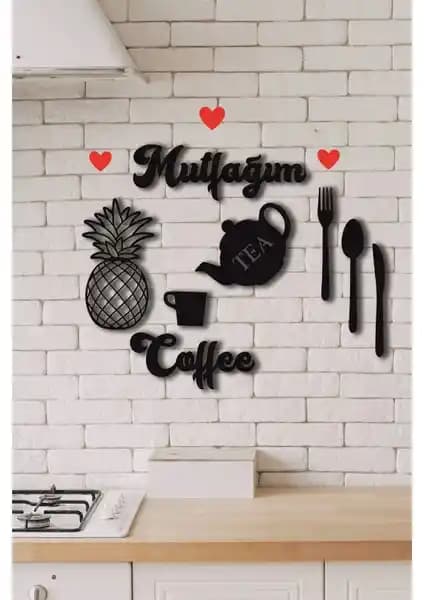 Evdeucuz Mutfak Ahşap Duvar Dekoru: Doğal ve Şık Bir Mutfak Dekorasyon Seçeneği