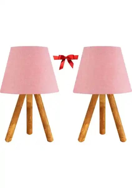 Evlight İkili Abajur Seti Modern ve Şık Dekoratif İç Mekan Aydınlatma Seçeneği