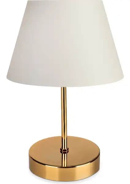 Evlight Nura Gold Abajur: Şık ve Fonksiyonel Modern Dekoratif Aydınlatma Seçeneği