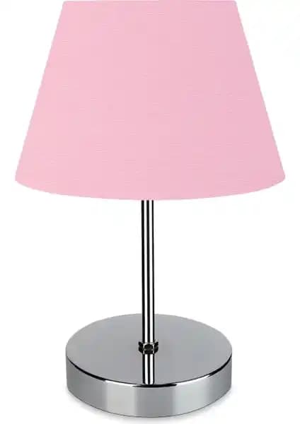 Evlight Nura Krom Abajur: Modern ve Şık Tasarımıyla Dekorasyonunuza Zarafet Katar