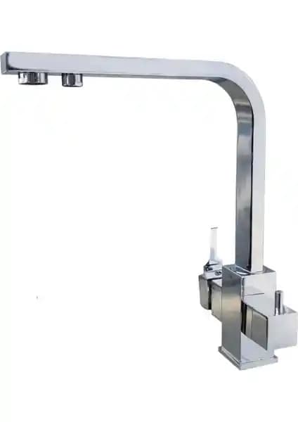 Evora 3 Yollu Plus Su Arıtma Musluğu: Çok Fonksiyonlu ve Estetik Mutfak Çözümü