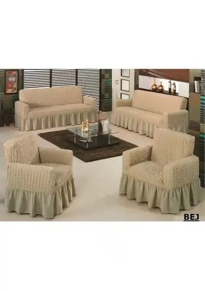 Evory Home Bürümcük Maxi Koltuk Örtüsü Takımı: Estetik ve Koruma Çözümü