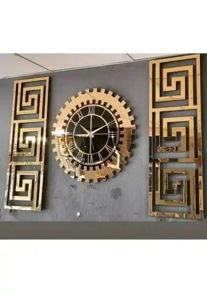 Eya Store Dekoratif 3’lü Set Modern ve Şık Geometrik Tasarımlarla Dekorasyonunuza Zarif Dokunuş