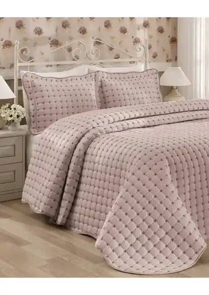 Faiend Kaliteli Kapitone Yatak Örtüsü Seti Çift Kişilik, Şık ve Konforlu Tasarım