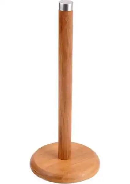 Fame Kitchen Bambu Kağıt Havlu Tutucu Modern ve Şık Mutfak Aksesuarı