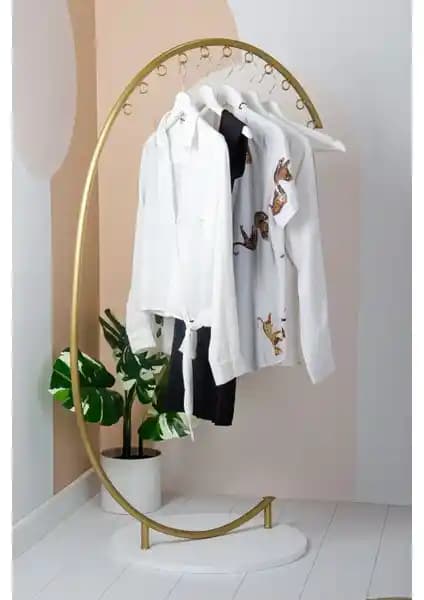 Fec Reklam Medusa Metal Ayaklı Askılık: Modern ve Dayanıklı Kıyafet Depolama Çözümü