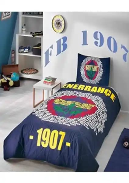Fenerbahçe Temalı Ranforce Tek Kişilik Yatak Örtüsü ve Yastık Kılıfı Özellikleri