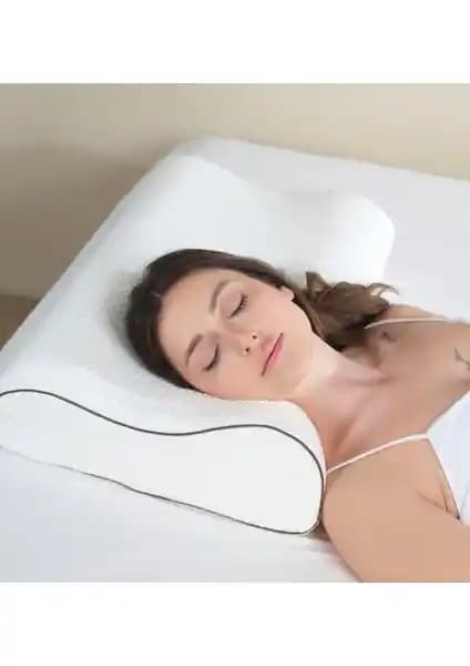 Formeya Çift Taraflı Yüksek Boyun Destekli Visco Yastık: Ergonomik ve Konforlu Uyku Çözümü