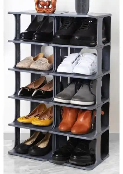 Frapan Home 5 Katlı Plastik Ayakkabılık: Modern ve Pratik Depolama Çözümü