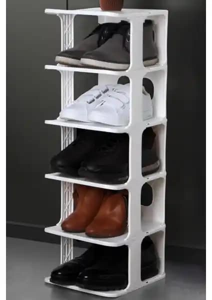 Frapan Home 5 Katlı Plastik Ayakkabılık: Pratik ve Şık Depolama Çözümü