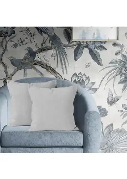 Goccia 2'li Kadife Dokulu Kırlent Kılıfı Açık Gri Şıklık ve Konfor Sunan Modern Tasarım