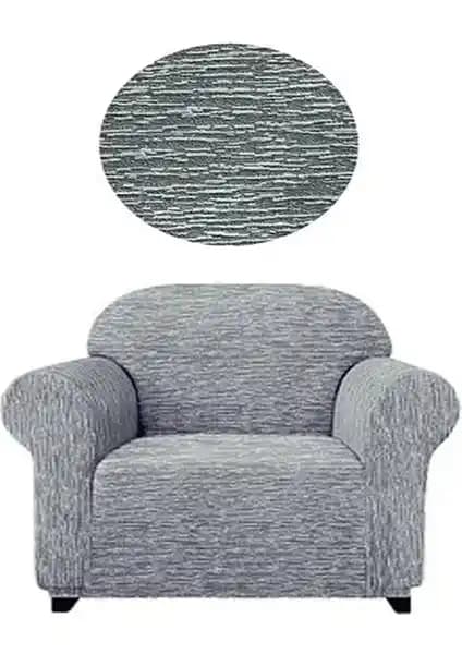 GüzelEvim Tekstil Jkarlı Düz Desen Tekli Koltuk Kılıfı ile Ev Dekorasyonunuza Şıklık Katın