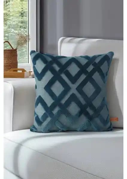 Hamur Bohem Tasarım Punch Panç Desenli Dekoratif Kırlent Kılıfı 43x43 cm estetik ve dayanıklı