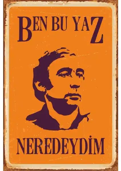 Hayat Poster Şener Şen Yeşilçam Afişi Modern Dekorasyon İçin Uygun Bir Seçenek
