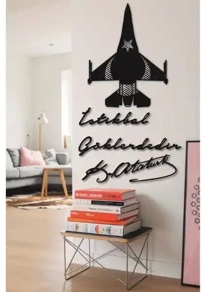 Hellove Solo Türk F16 Uçak Tablo Modern Dekorasyon İçin Şık ve Dayanıklı Duvar Sanatı