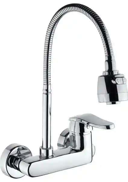 Hms Çift Fonksiyonlu Spiralli Duvardan (Aplike) Mutfak Evye Bataryası Tanıtımı ve Özellikleri